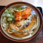 うどん 太三郎 - 野菜天(しょうが煮込みVer.)  850円+100円