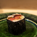 うを徳 - 2022.3 太巻き（本鮪と鰯）