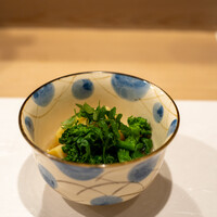 うを徳 - 2022.3 合馬筍と京都菜の花の炊き合わせ