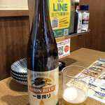 Sekaino Yamachan - 633瓶ビール599円。大人の義務教育、果たしてきました