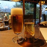 洋食 つばき - 生ビール&温かい烏龍茶