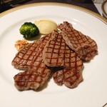 洋食 つばき - 和牛ひれ網焼き