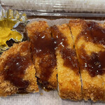 Tonkatsu Osamu - ロース100g(1,000円)にソース