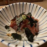 花いち - メジマグロの漬け丼