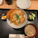 鈴新 - かけかつ丼　1,400円