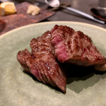 北海道焼肉 北うし - 3週間熟成知床和牛ハラミ