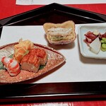 俵屋旅館 - 先付　雛寿司