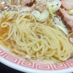 中華そば えもと - 麺の感じ
