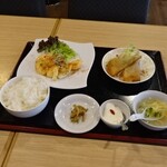 香港屋 - 海老マヨ定食９８０円