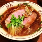 フスマにかけろ 中崎壱丁 中崎商店會1-6-18号ラーメン - 旨味醤油ラーメン