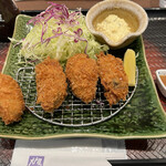 Ootoya - ★広島産かきフライ定食（４個）単品　¥840（税込）