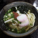 お石茶屋 - 梅うどん