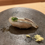 木挽町 とも樹 - さよりのにぎり