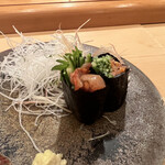 木挽町 とも樹 - 赤貝ひもきゅう巻