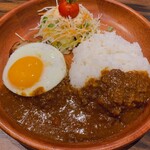 びっくりドンキー - カレーバーグディッシュ