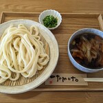 手打ちうどん 信玄 - 肉汁うどん