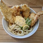 手打ちうどん 信玄 - とりタルぶっかけ