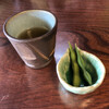 そば処 松 - 料理写真:お茶と枝豆