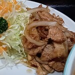 まんぷく亭 - セットの焼肉 アップ