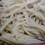 蕎麦游膳 阿部 - ざる蕎麦　流麗な麺線、星！