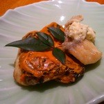 仁 - 鯛のウニ焼き