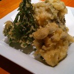 仁 - カキしそ揚げ