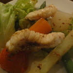 洋食katsui - 名古屋河豚のサラダ・・・とりわけ