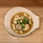 立呑み晩杯屋 - イカと里芋の煮たの ¥180