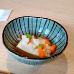 ぶつをのうどん - お通し