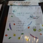 山ぼうし - メニュー（お茶）