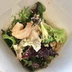 オー・ペシェ・グルマン - ゴロゴロ野菜と海老の温野菜サラダ1,500円