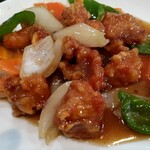 純華楼 - 鶏肉の醤油うま煮