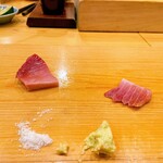 鮨 しゅん輔 - メジマグロ。濃厚でたまりません。