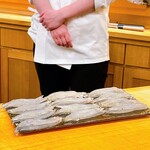 鮨 しゅん輔 - 白魚昆布締め
      宍道湖