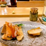 鮨 しゅん輔 - 鮑と鮟肝