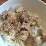 ラーメン純水 - ミニコロコロ豚角煮丼