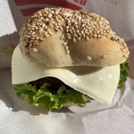 三瓶バーガー - チーズバーガー