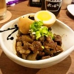 大阪串かつ　テンテコマイ - 牛筋どて煮