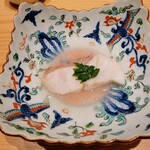 鮨 龍次郎 - 神奈川県松輪のメヌケ酒蒸しだったかな