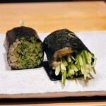 鮨 龍次郎 - 追加でカッパ巻き