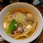 麺の風 祥気 - 塩煮干しそば@900