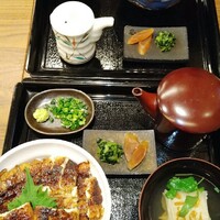 うなぎ家 しば福や - まぶしば丼、うなぎ上丼