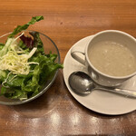 Kicchin Sakurai - ごぼうのポタージュと、サラダ