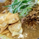 いせのじょう - みそラーメン＋にんにくチップ【Dec.2021】