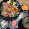 波真夕 - 鰺ヶ沢ヒラメのヅケ丼