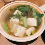 マンゴツリーカフェ - 2022/03/12 豆腐と春雨のスープ