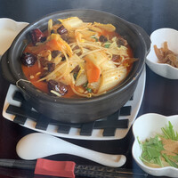 御膳房 銀座店 - 牛バラマーラー煮込み麵1250円大盛りプラス300円