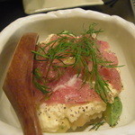 旬味きのした - アボカド・生ハムのポテトサラダ