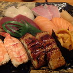 Sushi Masa Honten - (σ≧v≦)σ上にぎり：２０００円