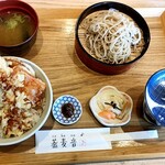 蕎麦音 - 天丼ランチ